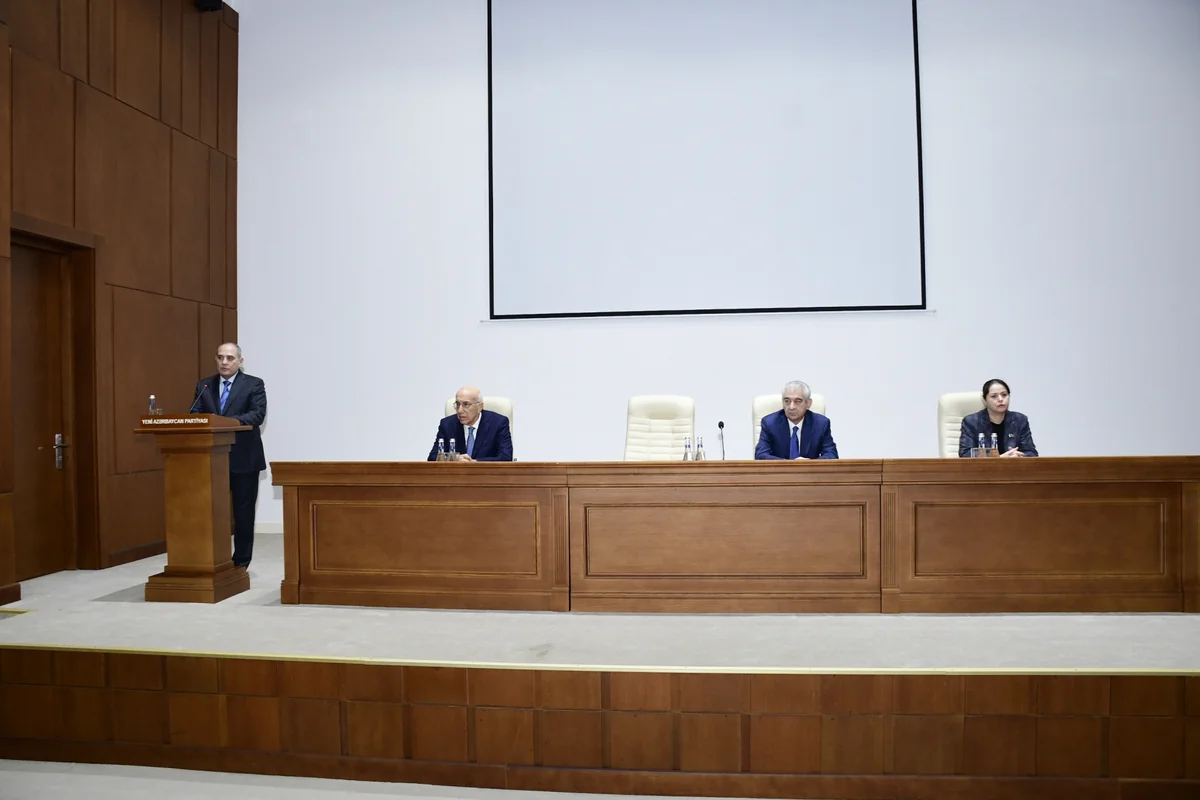 YAP İdarə Heyətinin iclası keçirilib, tədbirlər planı təsdiqlənib