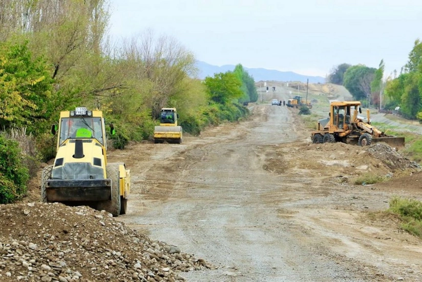 Suqovuşan və Talış kəndlərinə çəkilən yolla bağlı mühüm yenilik