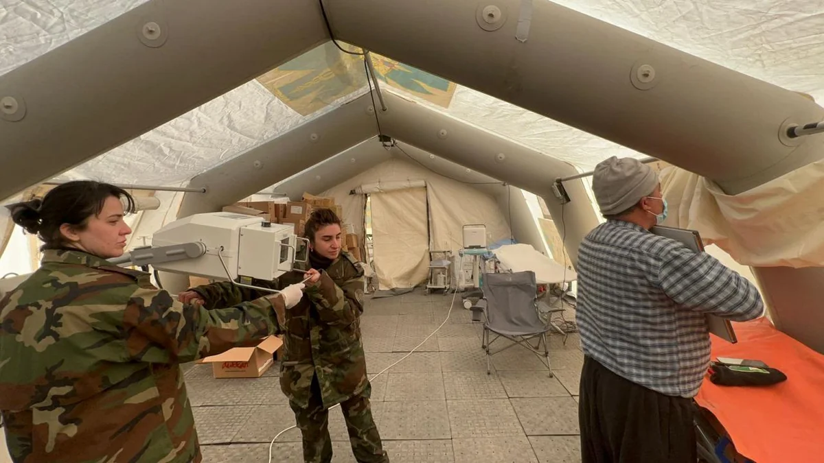 Over 500 quake victims receive assistance at Azerbaijani field hospital in Türkiye