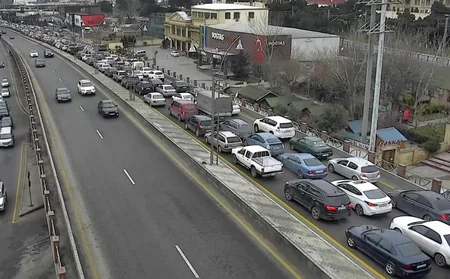 BNA hazırda sıxlıq müşahidə edilən küçə və prospektləri açıqlayıb