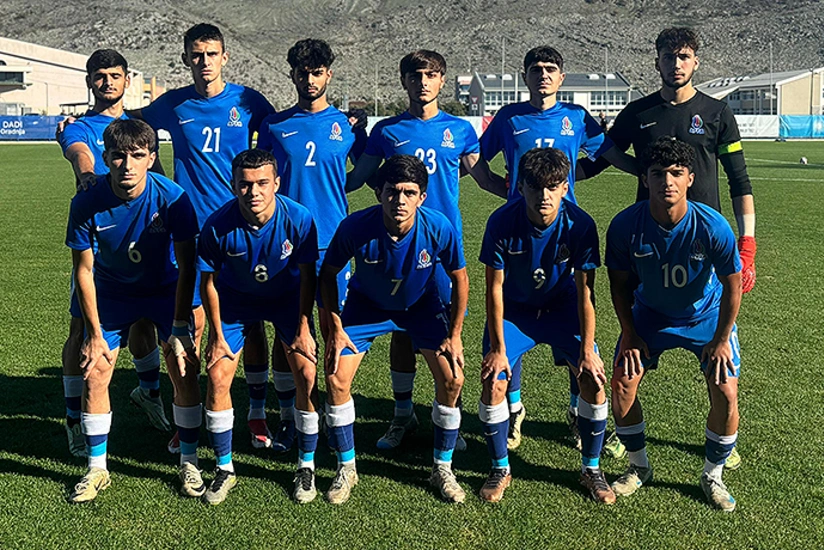 Azərbaycan millisi Monteneqroya qalib gəlib