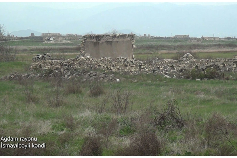 Кадры из села Исмаилбейли Агдамского района