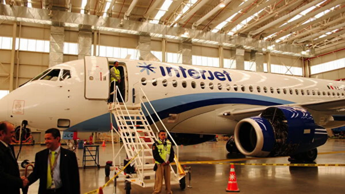 Мексиканская Interjet ищет покупателей на SSJ100