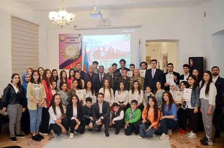 Azerbaijani Army holds series of events on Independence Day