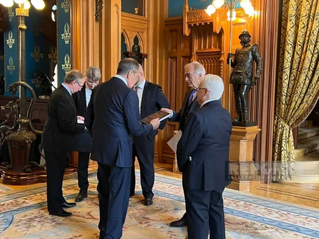 Meeting of Azerbaijani, Russian FMs underway in Moscow