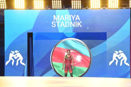 Minsk 2019: Mariya Stadnik qızıl medal qazanıb - FOTO