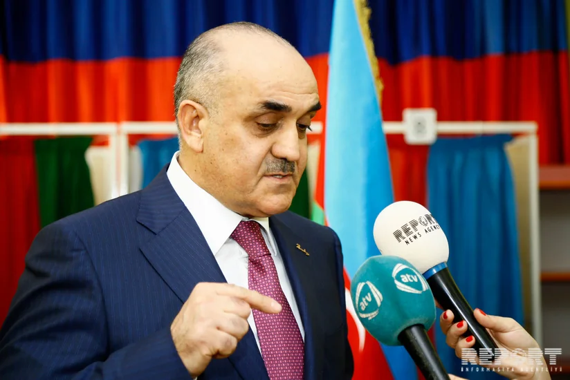 Nazir: Bütün kateqoriyalardan olan şəxslərin normal və azad şəkildə səs verməsi üçün şərait yaradılıb