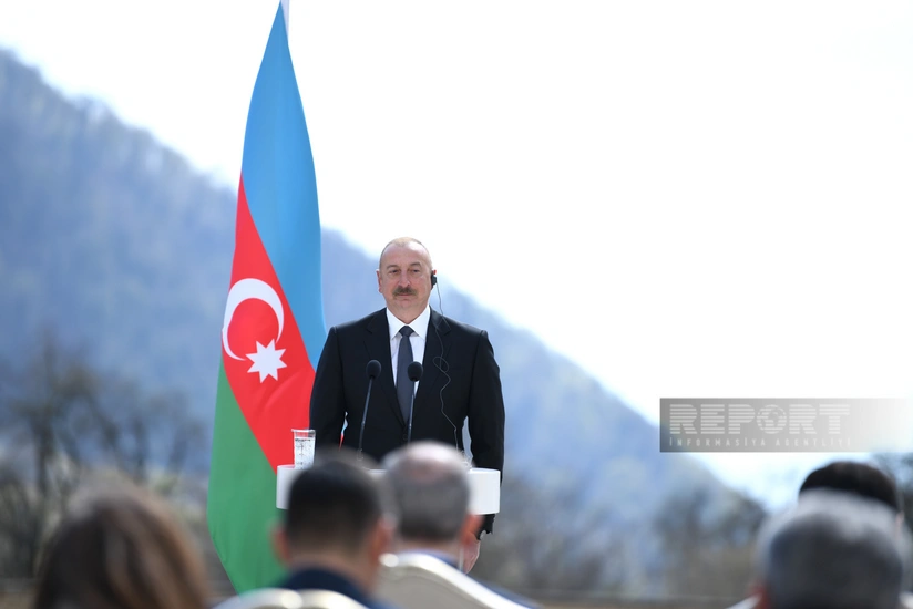 President of Azerbaijan: Georgia and Azerbaijan are working successfully on the implementation of the Middle Corridor