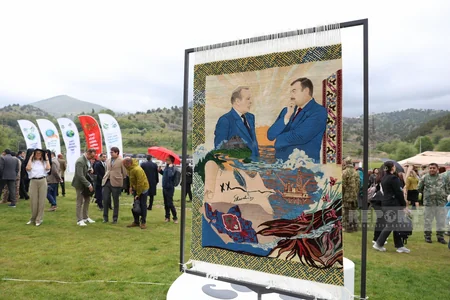 Exhibition titled ‘This is how a carpet was made’ opened in Lachin