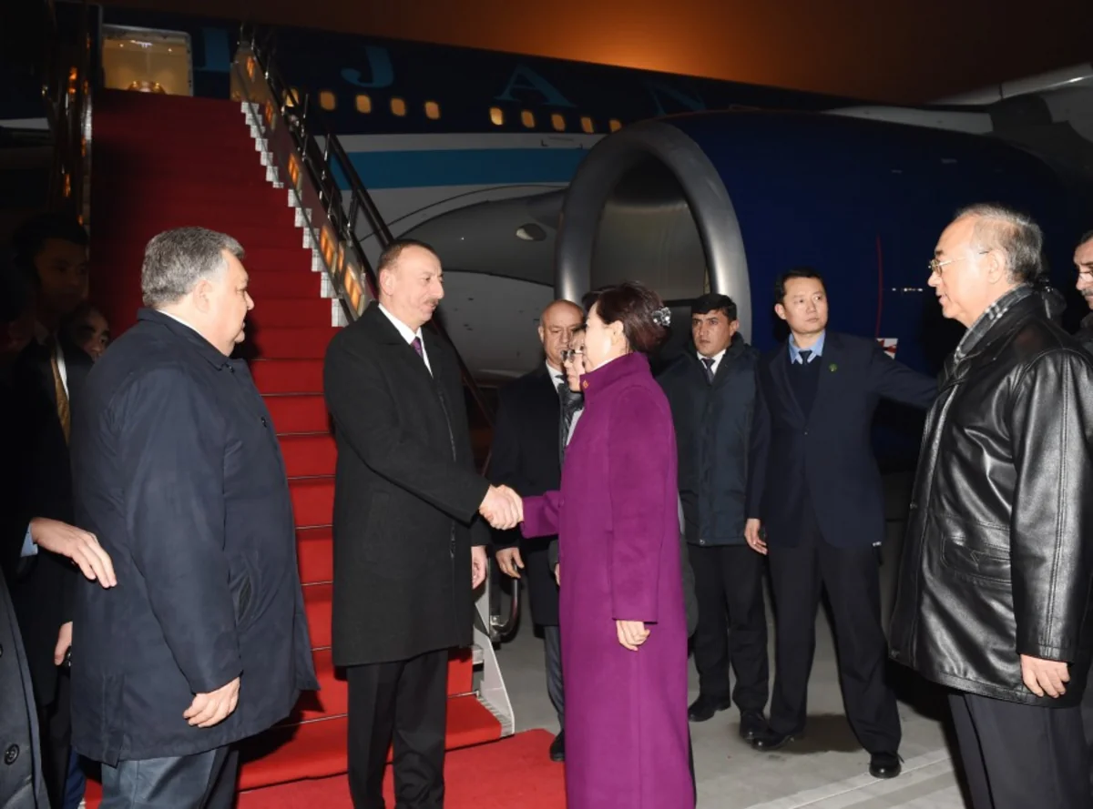 Azərbaycan Prezidenti Çində dövlət səfərindədir - FOTO