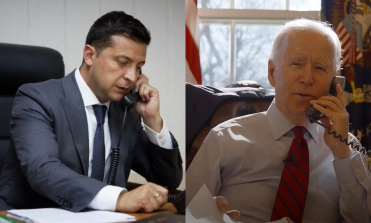 Байден провел телефонный разговор с Зеленским