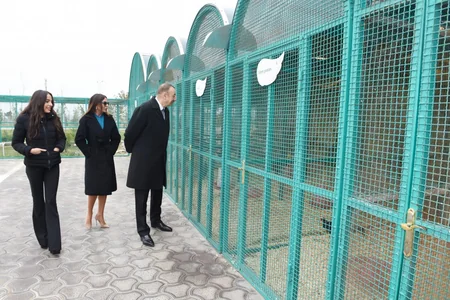 Heydər Əliyev Fondunun yeni layihəsi olan Zirə Mədəniyyət Mərkəzinin və eko-parkın açılışı olub - YENİLƏNİB - FOTO