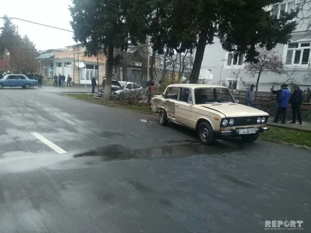 Qaxda yol qəzası olub, xəsarət alan var - FOTO