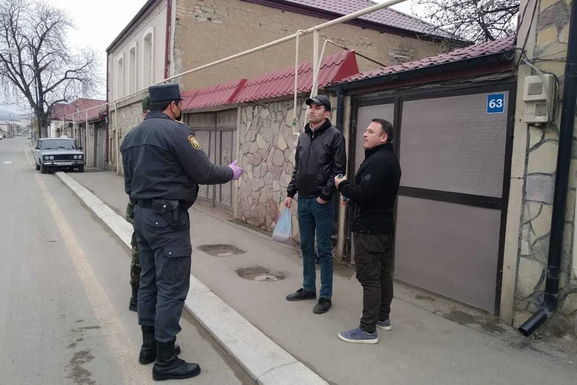 Qubada xüsusi karantin rejimini pozan şəxslər cərimələndi