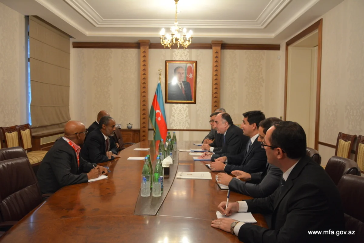 Elmar Məmmədyarov Cibutinin müdafiə naziri ilə görüşüb