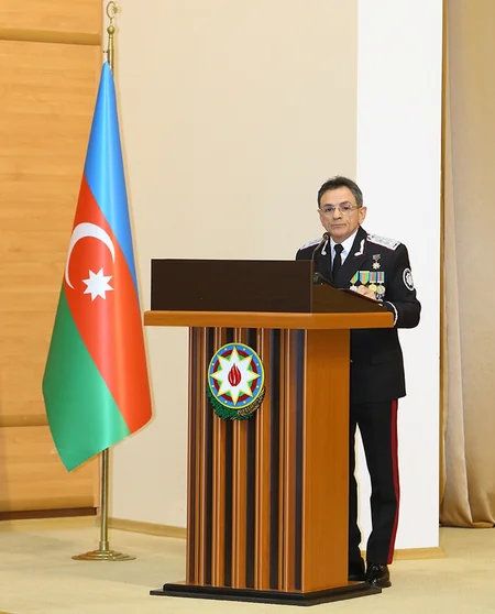 Azərbaycan təhlükəsizlik orqanlarının yaranmasının 99 illiyi ilə bağlı təntənəli mərasim keçirilib