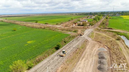 Zərdabda beş yaşayış məntəqəsini birləşdirən avtomobil yolu yenidən qurulur