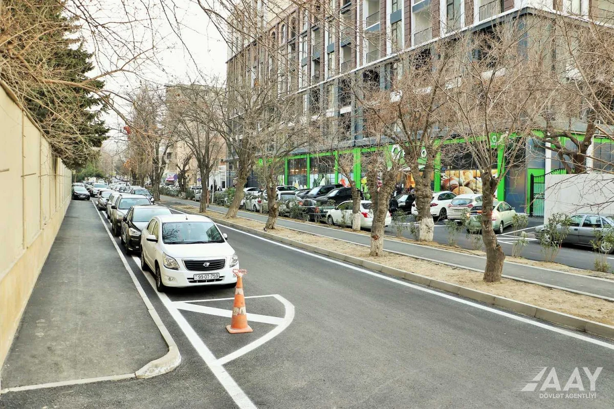 Bakıda Qarabağ küçəsi əsaslı təmir edilib