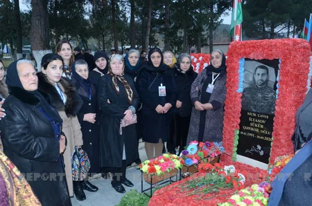 Şabranda Vətən müharibəsi şəhidinin barelyefi qoyulub   