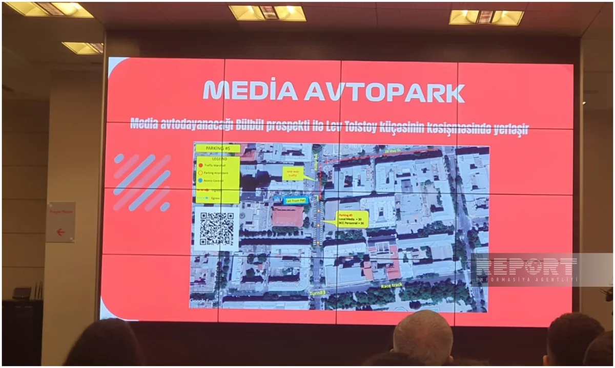 Formula 1 üzrə Azərbaycan Qran-prisi ilə əlaqədar media akkreditasiya seminarı təşkil olunub