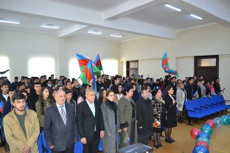 Zaqatalada Dövlət Bayrağı Günü qeyd edilib - FOTO