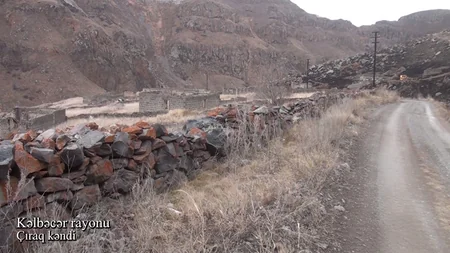 Kəlbəcərin Çıraq kəndindən görüntülər