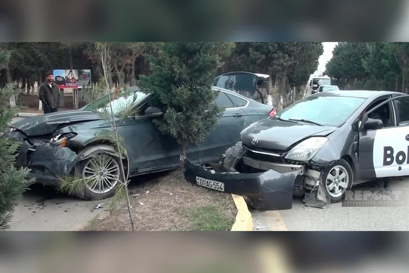 В Сумгайыте произошло тяжелое ДТП, есть пострадавшие