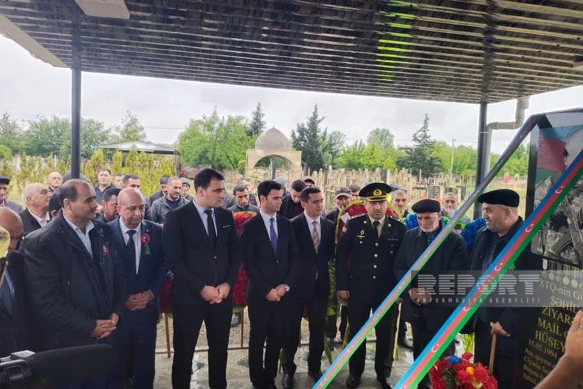 Sentyabr döyüşləri şəhidinin abidə kompleksinin açılışı olub