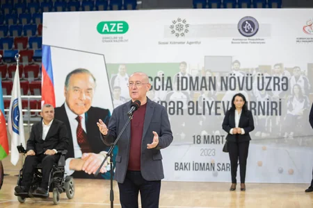 Boccia idman növü üzrə Heydər Əliyev turnirinin qalibləri təltif olunublar