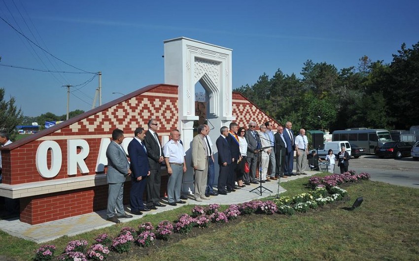 Moldova və Azərbaycan dostluğunun şərəfinə abidə ucaldılıb