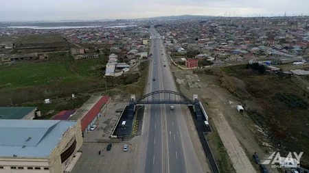 Bakı-Şamaxı-Yevlax avtomobil yolunda daha bir piyada keçidi istifadəyə verilib