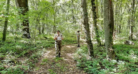 Azerbaijan Army conducts orienteering competitions among servicemen