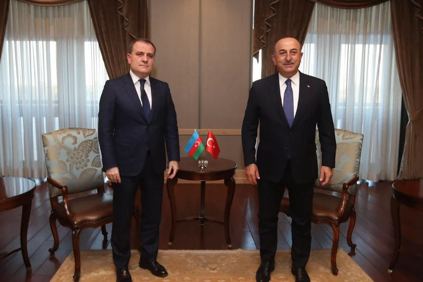 Azərbaycan və Türkiyə XİN başçılarının görüşü keçirilib - YENİLƏNİB