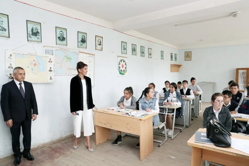 Azərbaycanın Birinci vitse-prezidenti Bakının Kürdəxanı qəsəbəsində olub