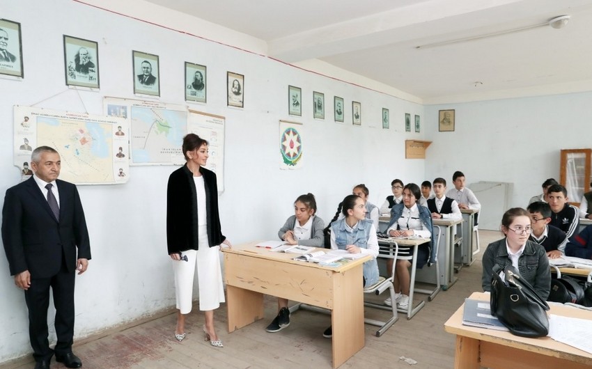 Azərbaycanın Birinci vitse-prezidenti Bakının Kürdəxanı qəsəbəsində olub