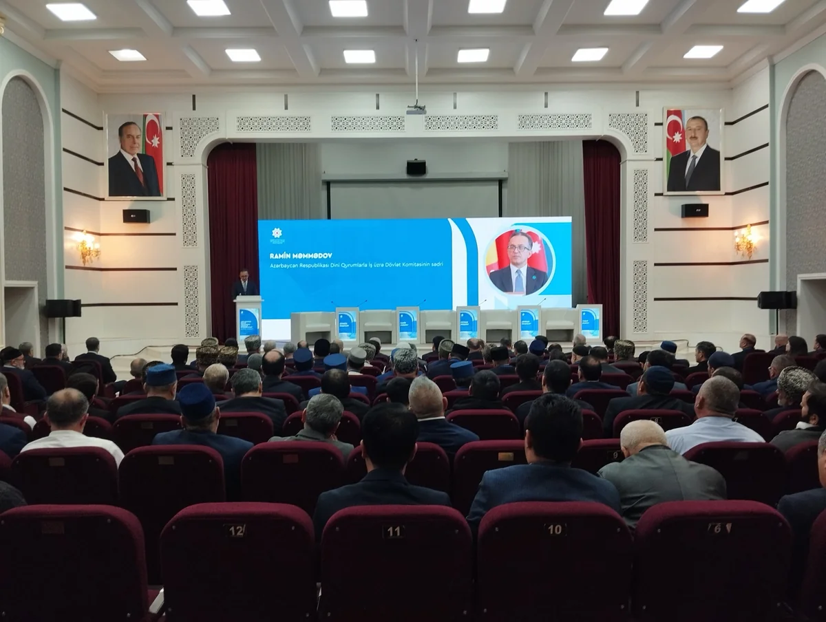 Xaçmazda dini müstəvidə ideoloji təhlükəsizliyə həsr olunan konfrans keçirilib