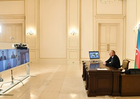 Prezident Signify şirkətinin baş icraçı direktorunu videoformatda qəbul edib - YENİLƏNİB
