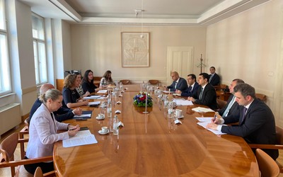 Azərbaycanla Xorvatiya arasında mədəni irsin bərpası ilə bağlı vörkşopların təşkili müzakirə olunub