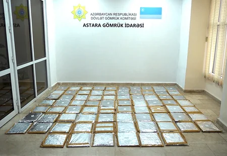 “Kahı” yükü aparan avtomobildən 70 kiloqram marixuana aşkar edilib
