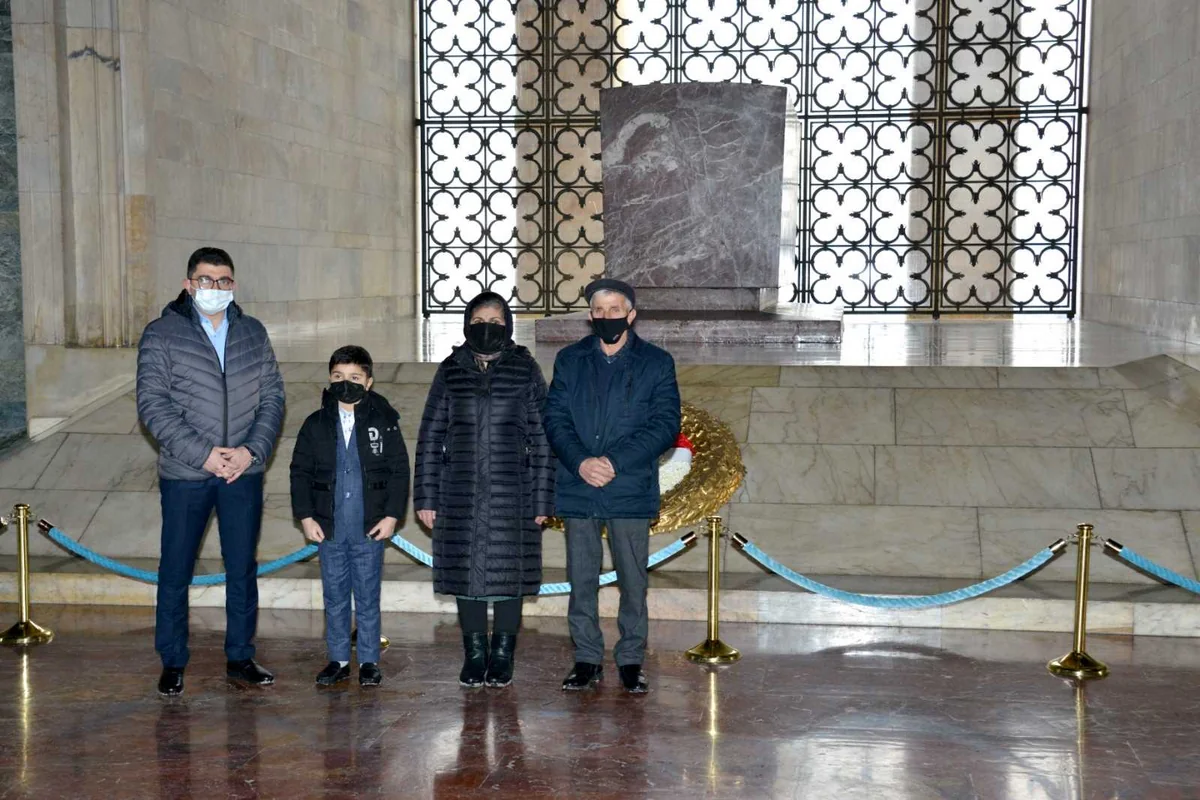 Şəhid baş leytenant Valeh Məmiyevin ailəsi Hulusi Akarın dəvəti ilə Türkiyəyə gedib