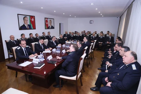 Bakı şəhər prokurorluğunda Heydər Əliyevin anadan olmasının 100 illiyi ilə əlaqədar konfrans keçirilib