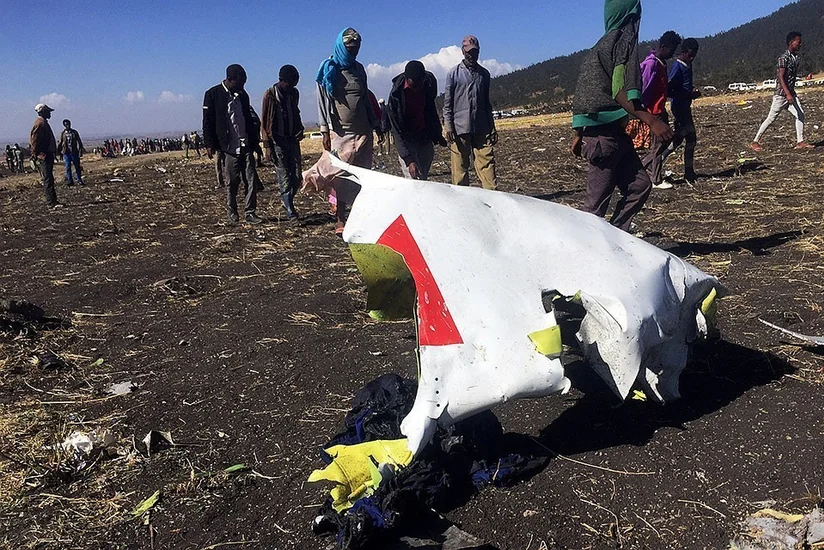 Black box of Boeing 737 found at crash site in Ethiopia