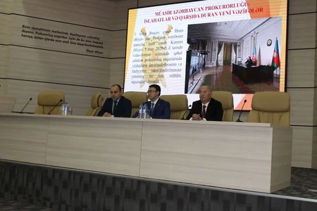 Prokurorluğa qulluğa qəbul olunmaq istəyən namizədlərin icbari təliminə başlanılıb
