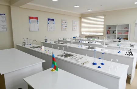 Azerbaijani president, First Lady open new school building in Charhan village