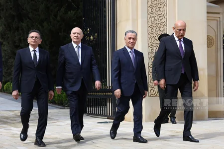 State and government officials commemorate Great Leader Heydar Aliyev - PHOTOS