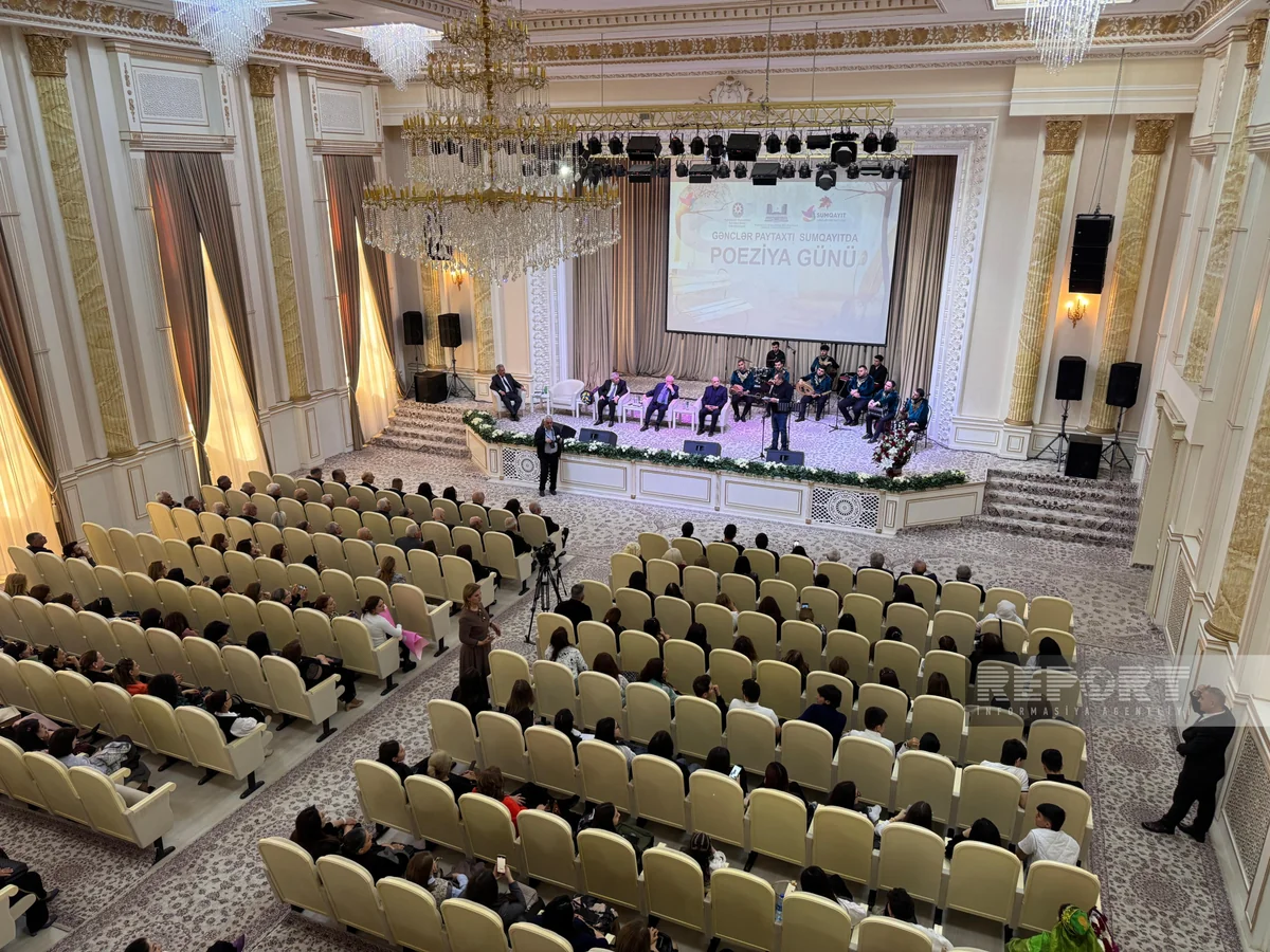 Sumqayıtda Poeziya günü keçirilib