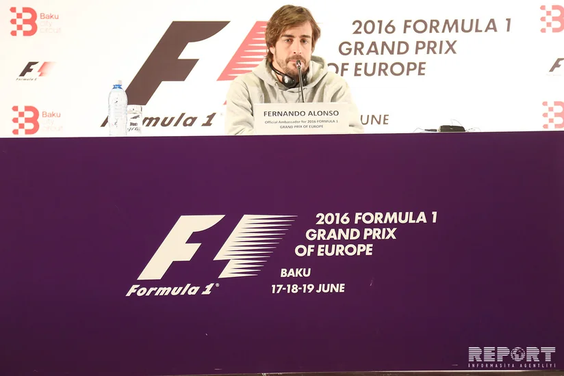 ​Fernando Alonso: Bakının yoxuşlu yolları pilotlar üçün asan olmayacaq