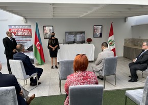 Peruda Xocalı soyqırımı qurbanlarının xatirəsi anılıb