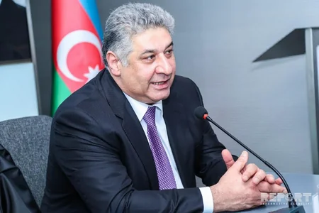 Dövlət Bədən Tərbiyəsi və İdman Akademiyasında FİG prezidentinə fəxri doktor adının verilməsi münasibətilə tədbir keçirilib