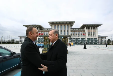Azerbaijani and Turkish Presidents have one-on-one meeting